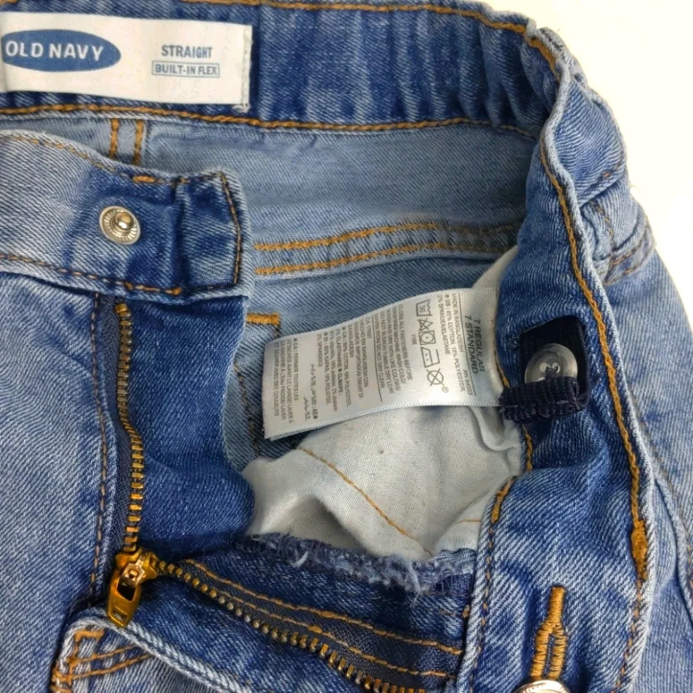 Old Navy Jean's boys size 7 straight fit